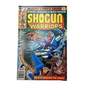 Marvel Shogun Warriors #9 Comic Book.